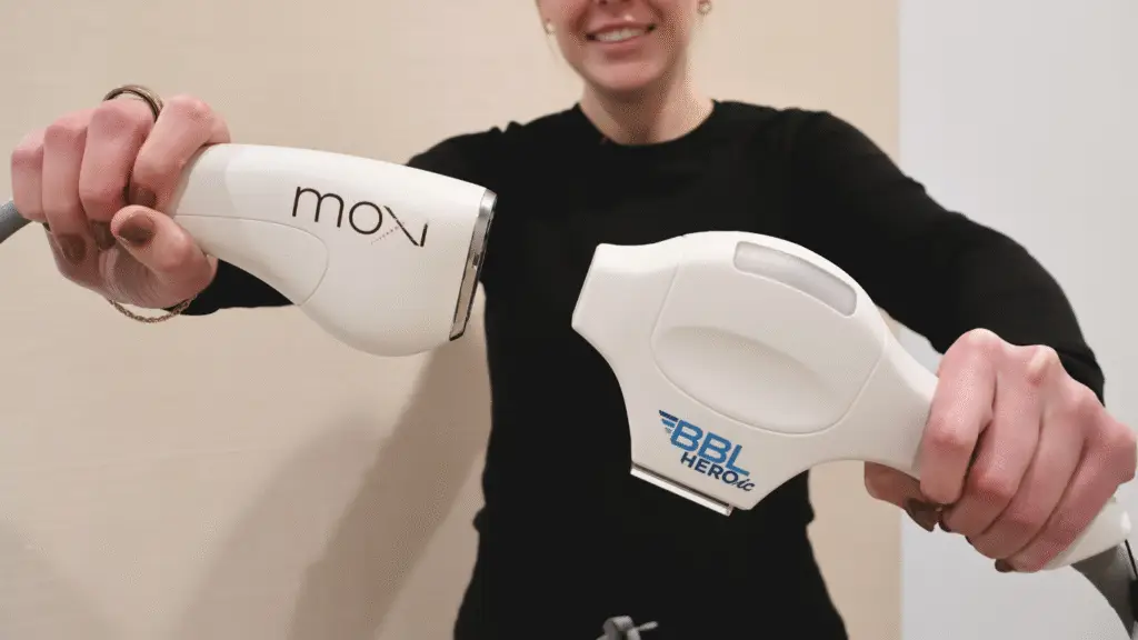 Sciton StaX: How MOXI Laser Pairs with BBL HEROic and HALO for Maximum Results sciton stax with aesthetic center of excellence